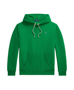 Polo Ralph Lauren Green Hooded Sweater with Logo Embroidery