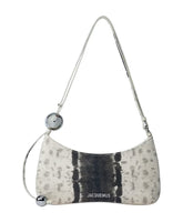 Pearl Shoulder Bag with Beaded Handle