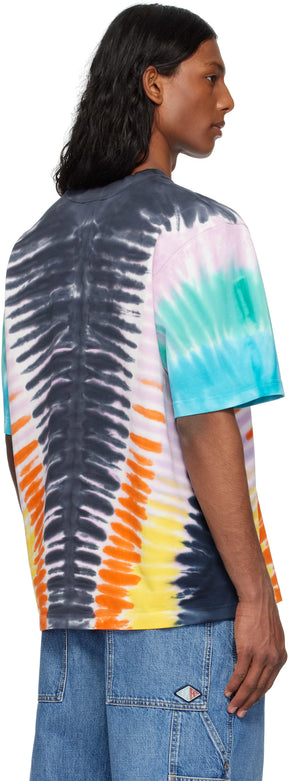 Multicolor Gradient Tie Dye T-shirt