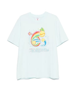 Casablanca Stylish Celeste T-Shirt for Men