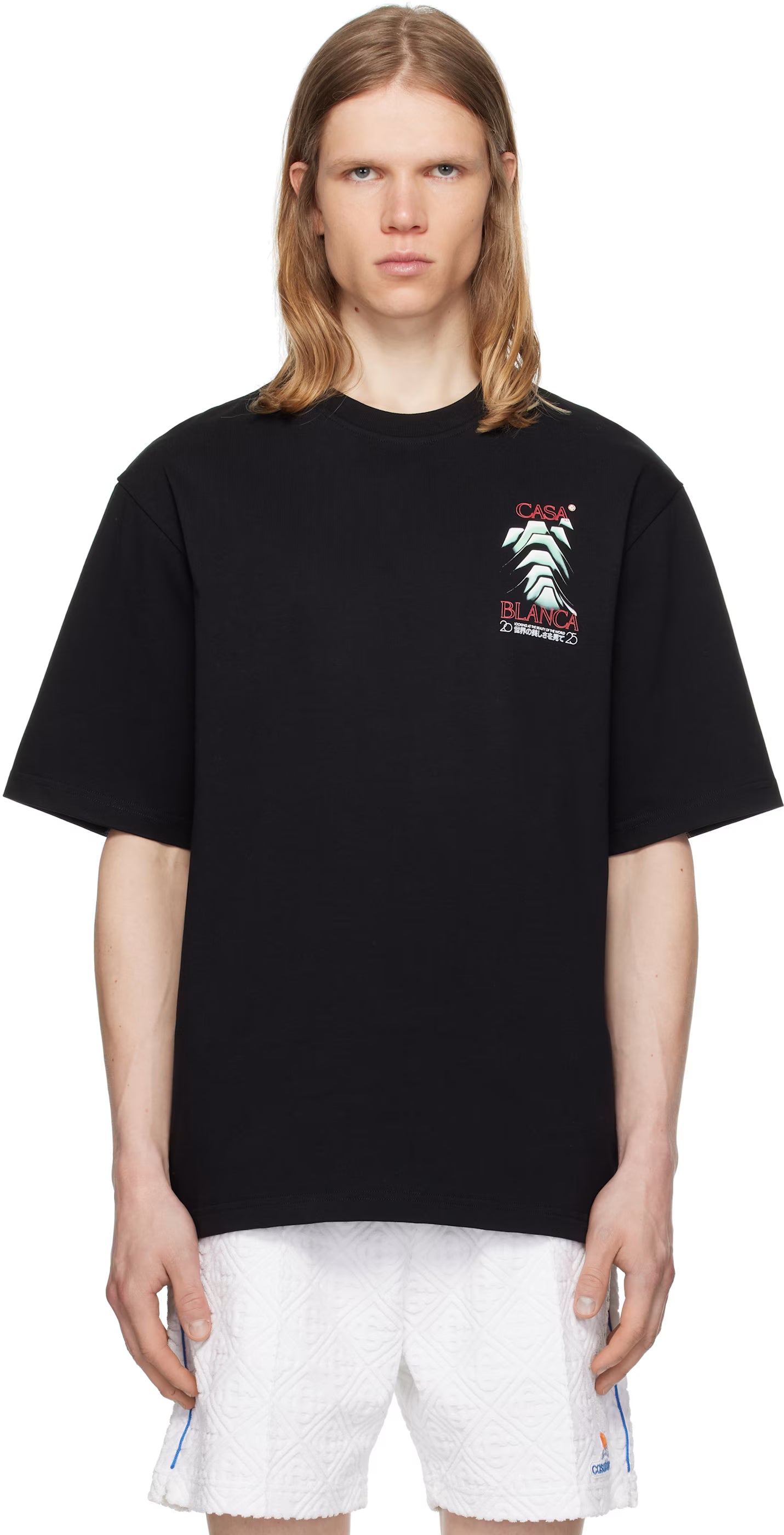 Black Frosty Mountain T-shirt