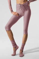 Airlift Mesh High-Waist Divine Capri
