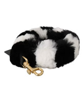 Elegant Fur Shoulder Strap Accessory