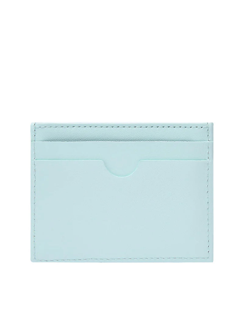 OFF-WHITE JACKHAMMER CARD HOLDER LIGHT BLUE