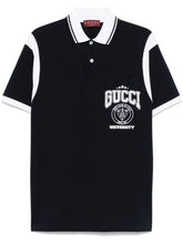 Gucci Men’s Logo-Print Polo Shirt