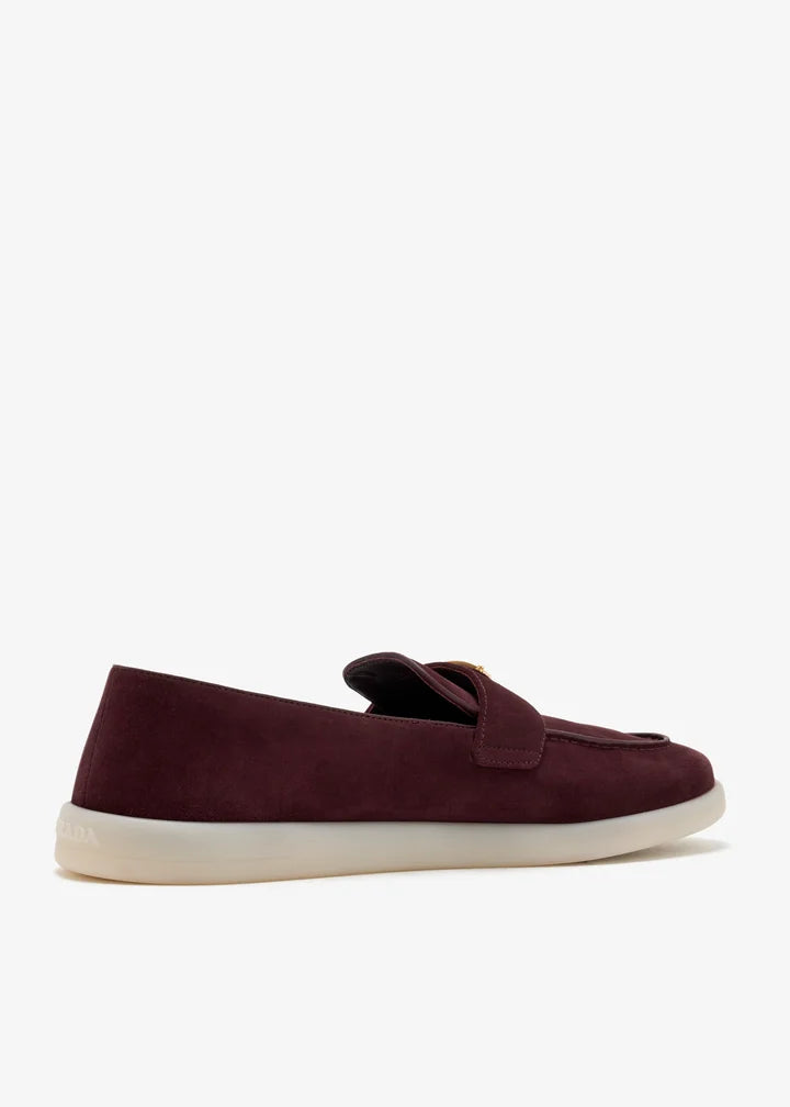 Prada Suede loafers