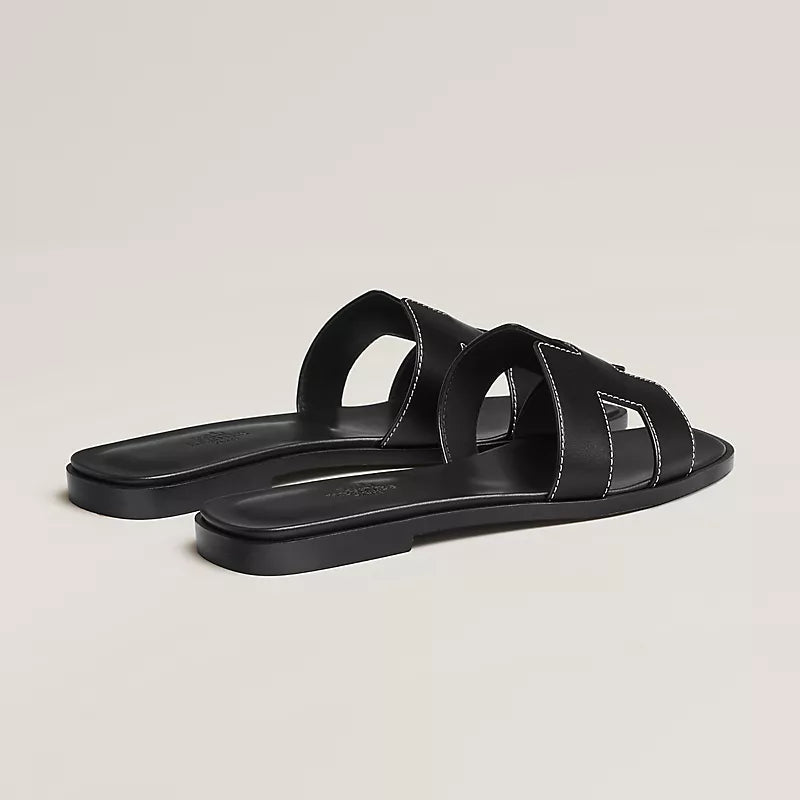 Oran sandal in Noir