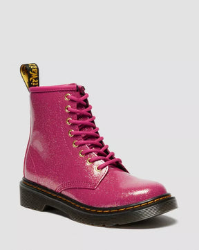 JUNIOR 1460 GLITTER PATENT LEATHER BOOTS