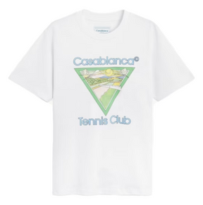 Casablanca Tennis Club Icon White T-Shirt