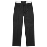 Palm Angels Sartorial Waistband Straight Leg Pant