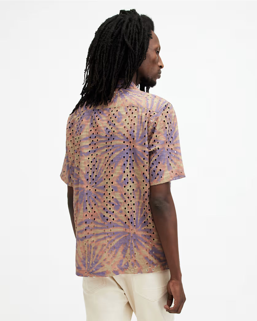 Yucca Broderie Printed Relaxed Fit Shirt