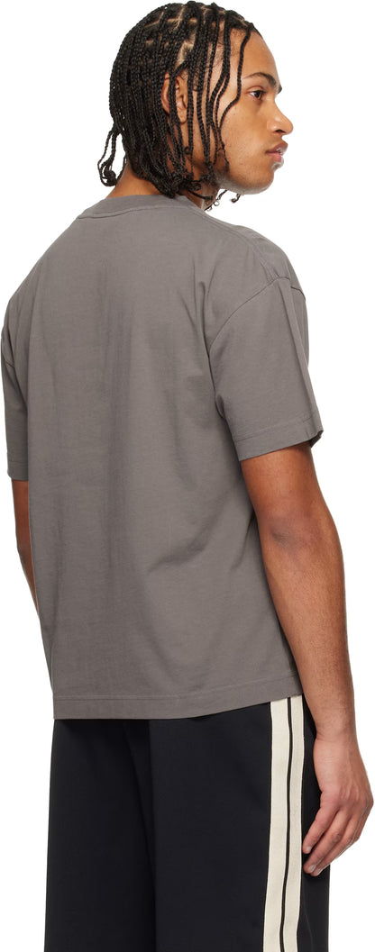 Gray Snake Box Logo Regular T-shirt