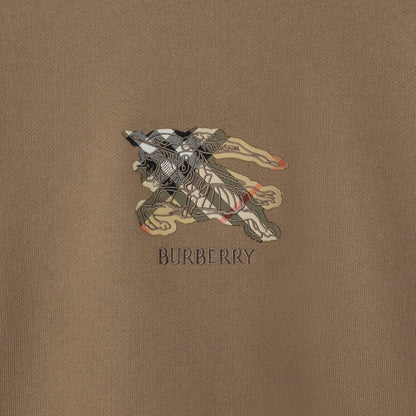 Knight Check Cotton Sweatshirt