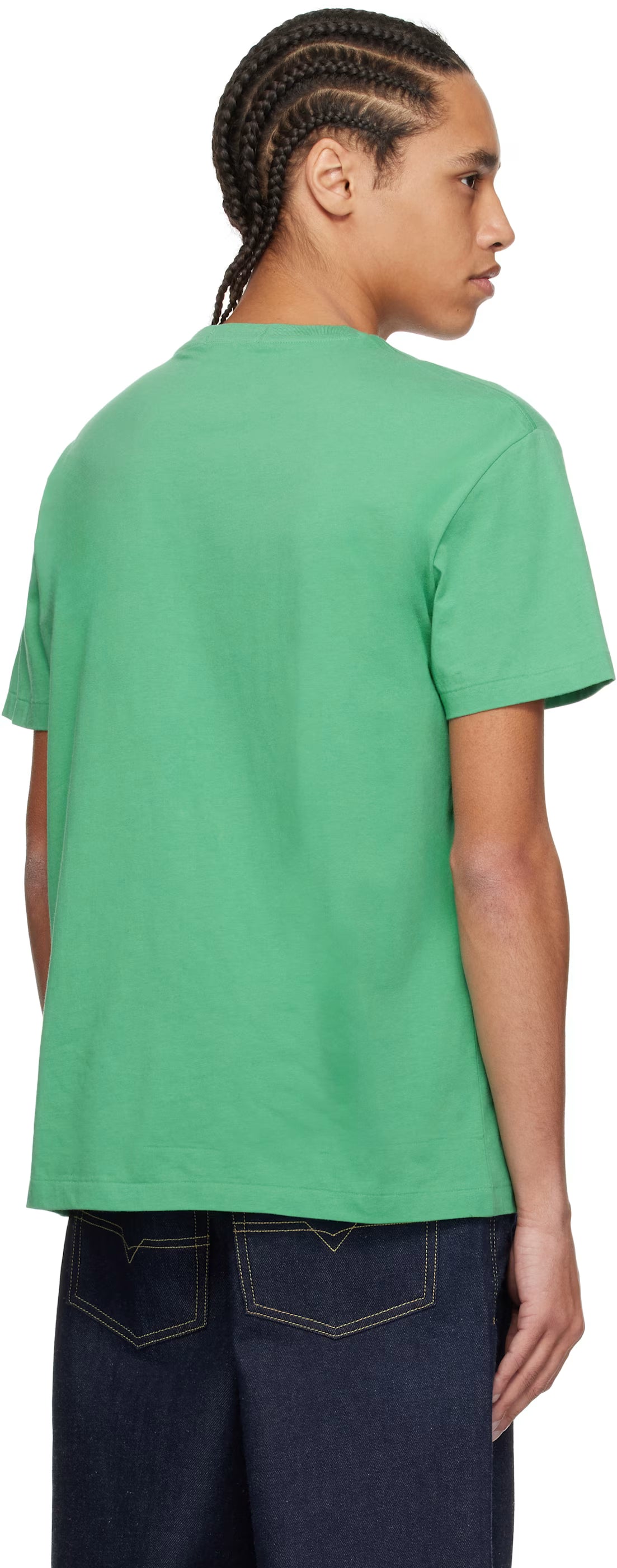 Polo Ralph Lauren Green Classic Fit Polo Bear Jersey T-Shirt