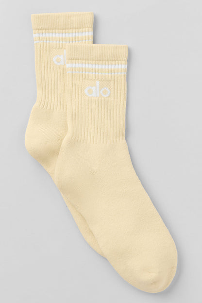 Unisex Half-Crew Throwback Sock — Part 1