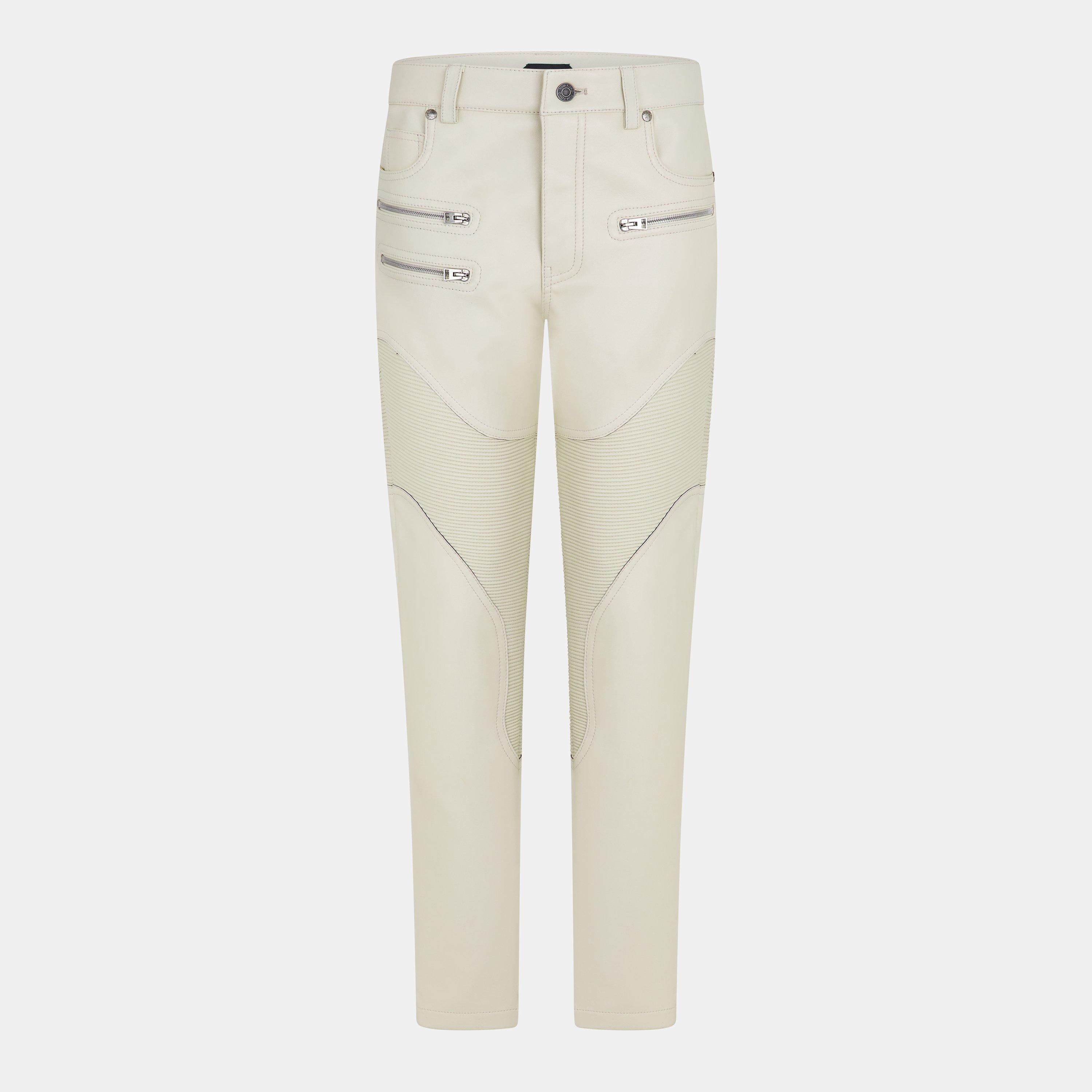 Tailored Leather Trousers