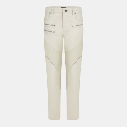 Tailored Leather Trousers