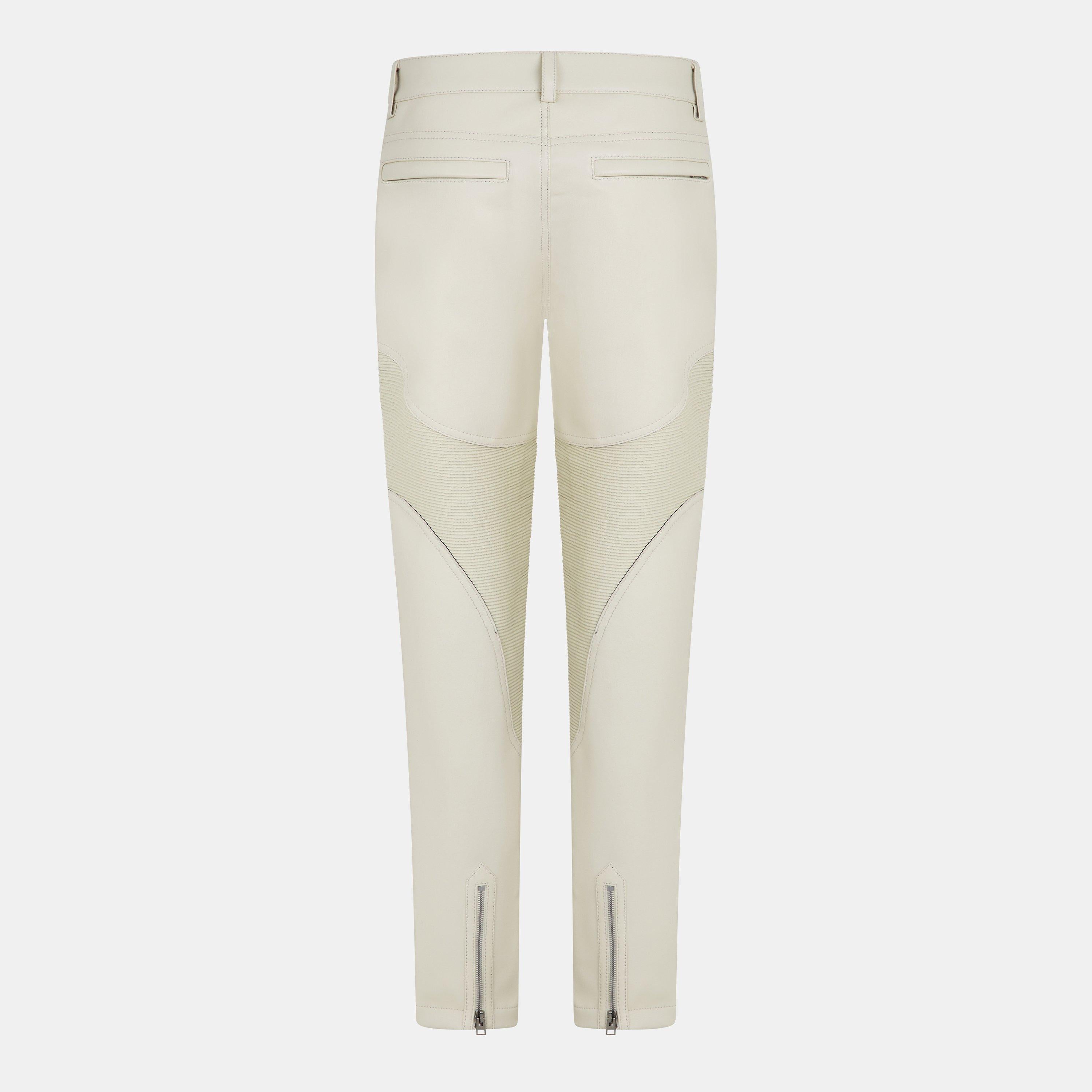 Tailored Leather Trousers
