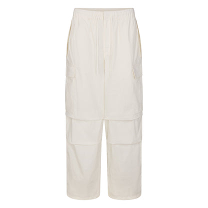 Woven Cotton Oversized Low Rise Cargo Pant