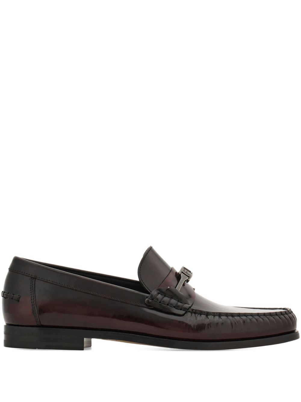 Ferragamo logo-buckle loafers