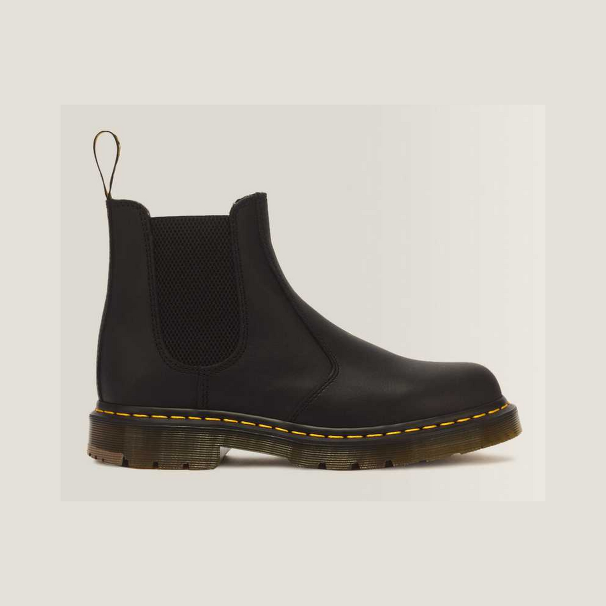 2976 Slip Resistant Leather Chelsea Boots — Black