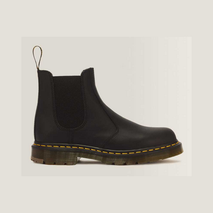 2976 Slip Resistant Leather Chelsea Boots — Black