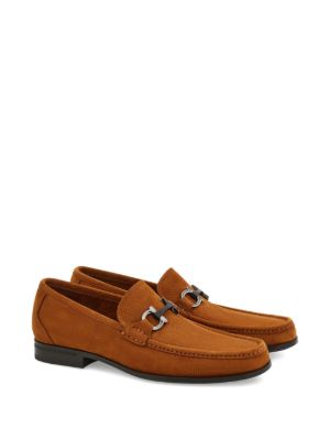 Ferragamo Gancini-buckle loafers