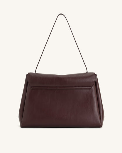 Hilary Shoulder Bag - Deep Burgundy