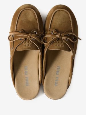Miu Miu faded suede mules