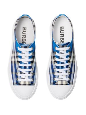 Burberry checked sneakers