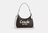 Coach Teri Hobo In Signature Canvas With Coach Graphic - Bags | Shop From The Mirage