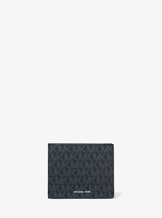 Cooper Logo Billfold Wallet With Coin Pouch