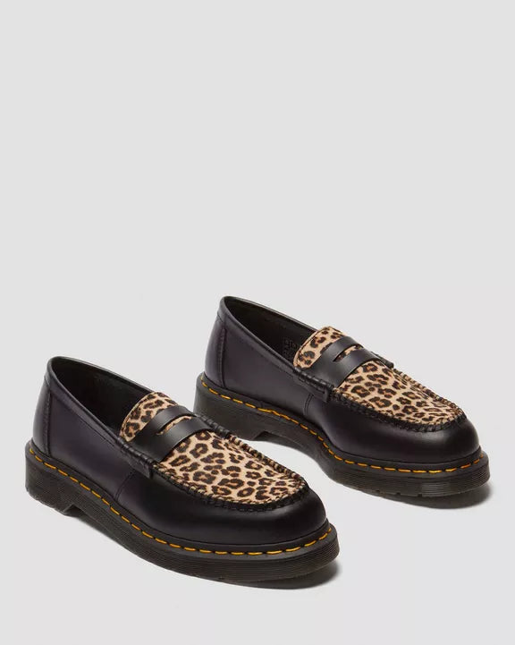Penton Hair On & Smooth leather loafers