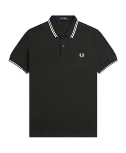 Fred Perry Polo Shirt with Twin Tipped Trim