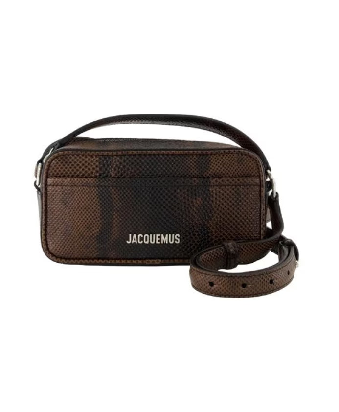 Leather shoulder-bags