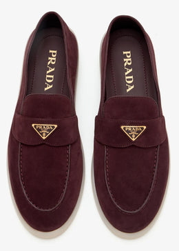 Prada Suede loafers