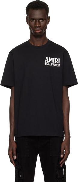 Black 'Amiri' Jazz Wolf T-shirt
