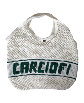 Cotton Logo Shopping Tote Bag