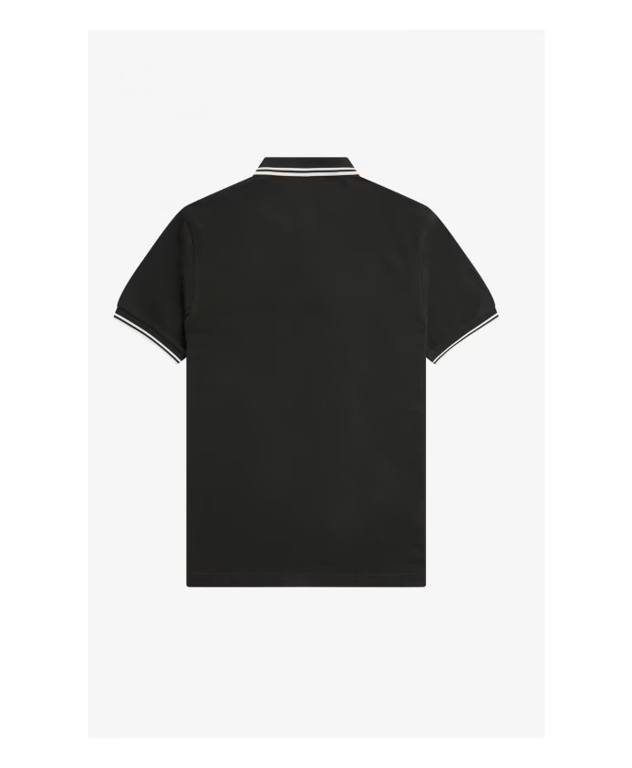 Fred Perry Polo Shirt with Twin Tipped Trim