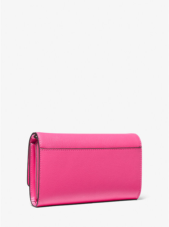 Jet Set Large Leather Crossbody Bag