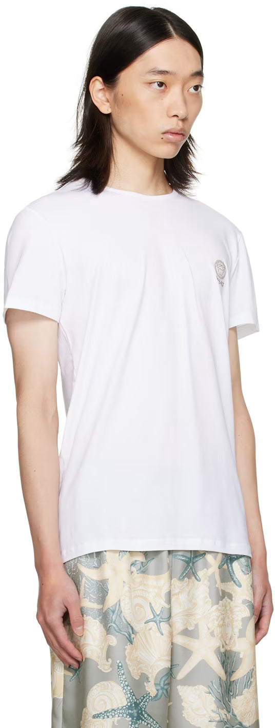 Versace Underwear Two-Pack White Medusa T-Shirt