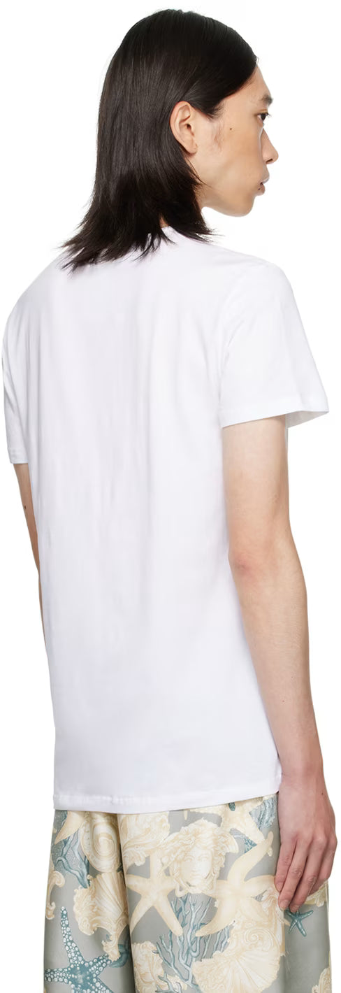 Versace Underwear Two-Pack White Medusa T-Shirt