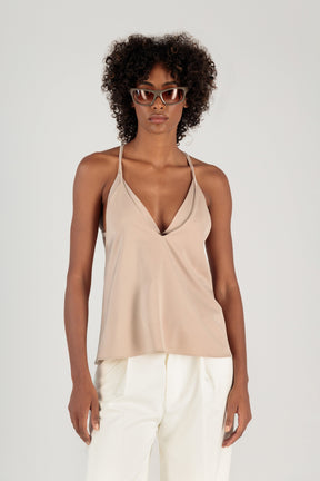 X-BACK SATIN V CAMI