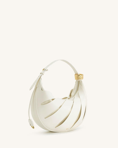 Jana Hollow Out Shoulder Bag - Blue