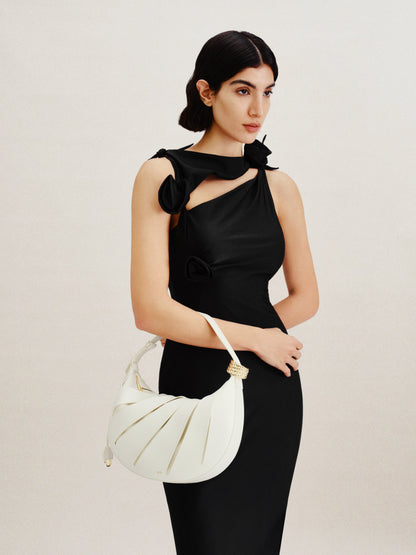 Jana Hollow Out Shoulder Bag - Blue