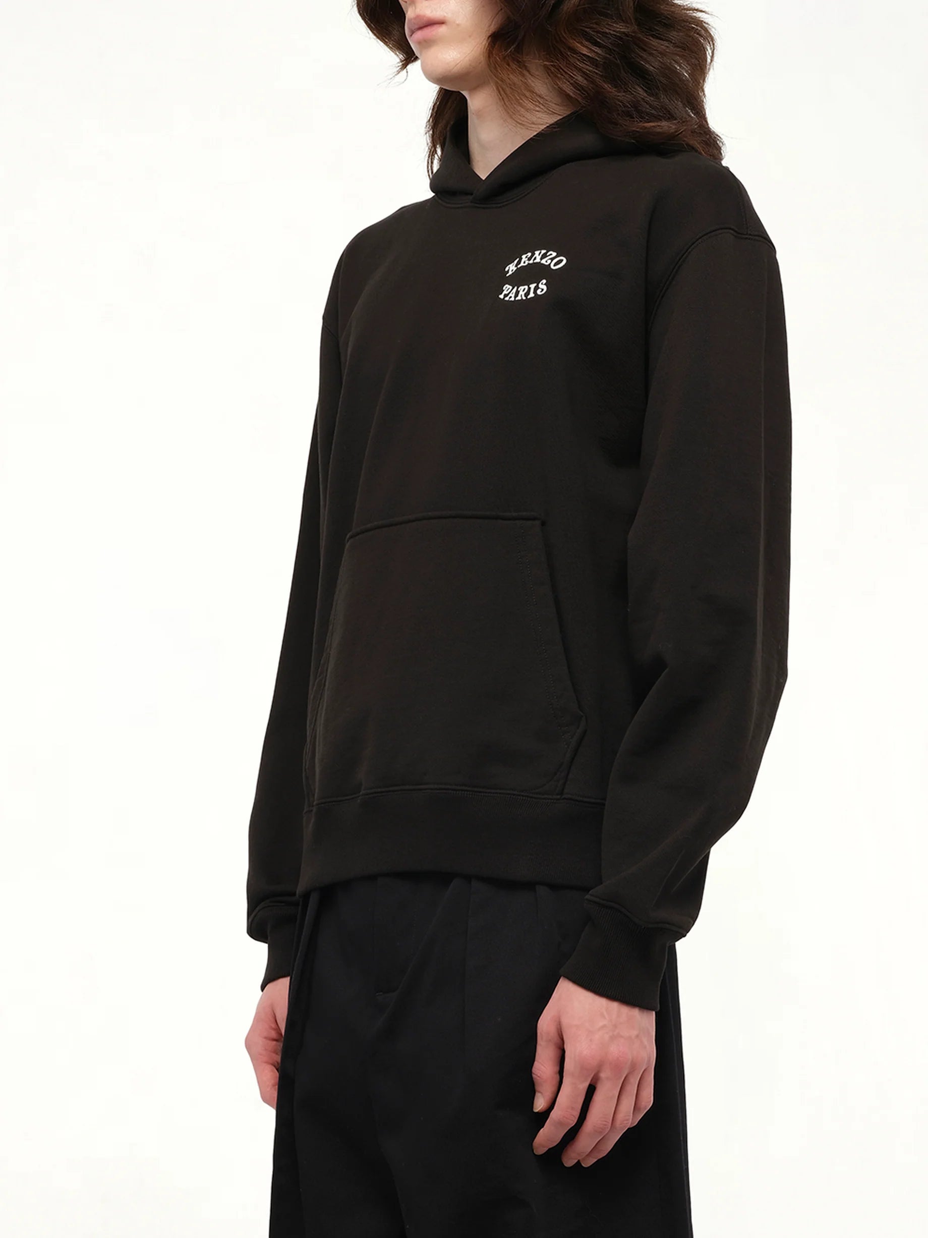 Verdy Collection Embroidered Classic Hoodie in Black