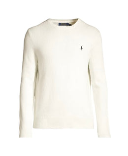 Polo Ralph Lauren Cream Long Sleeve Pullover Sweater