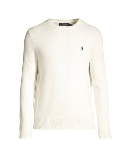 Polo Ralph Lauren Cream Long Sleeve Pullover Sweater