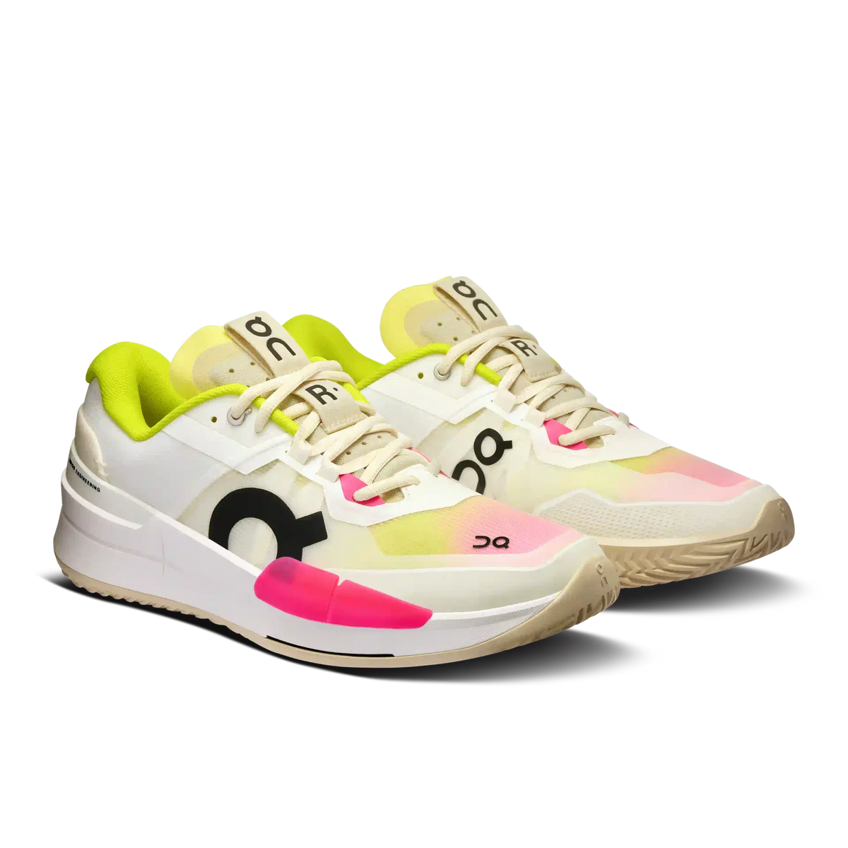 On Running The Roger Pro 2 White Lime On Running - Shoe size: UK 7 Sneakers | Shop From The Mirage