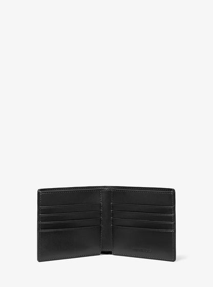 Signature Logo Wallet and Reversible Belt Gift Set